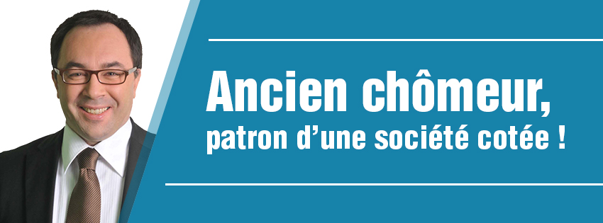 Ancien chômeur, patron d’une société cotée !